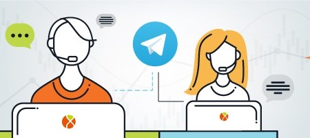 Use Telegram to get in touch with FXTM