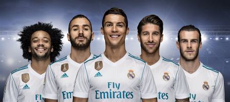 Official partnership with Real Madrid