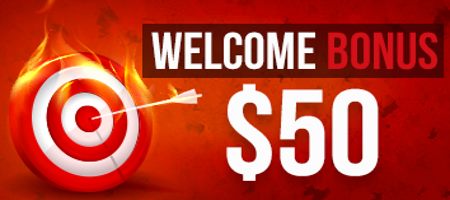 New promo-action Welcome Bonus 50 USD